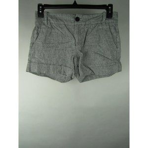 Express Linen Blend Cuffed Low RIse  Chino Shorts